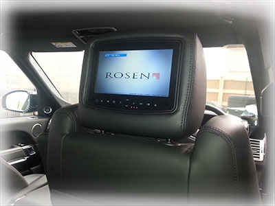 Rosen rear entertainment systems